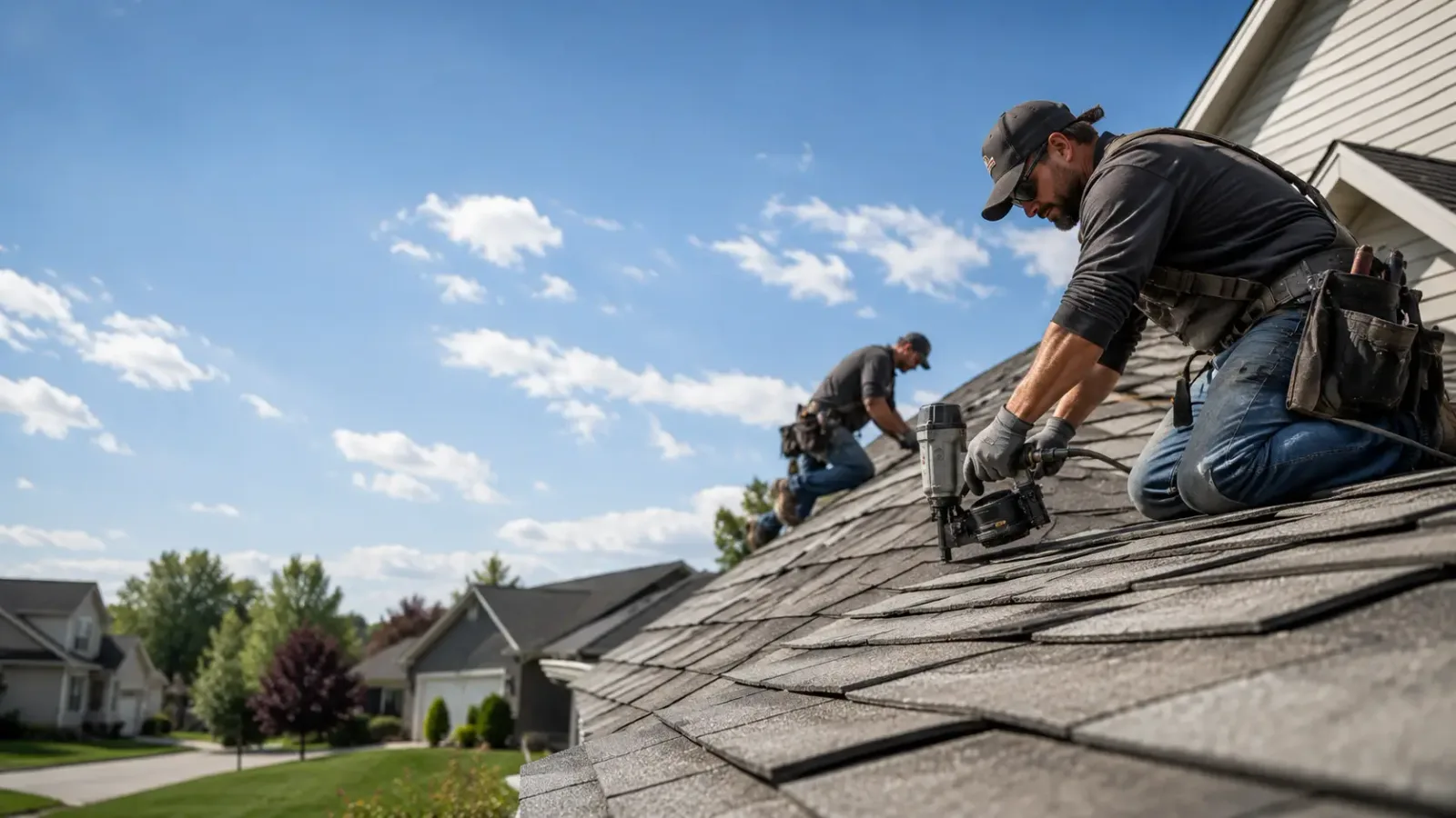 Storm Damage Roof Repair in Burlington, WA near me